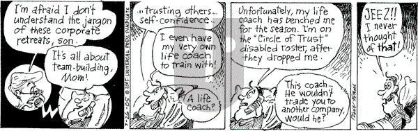 The Elderberries on Tuesday July 26, 2005 Comic Strip