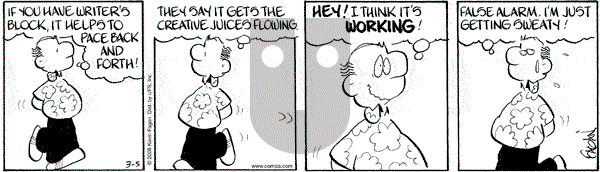 Drabble on Wednesday March 5, 2008 Comic Strip