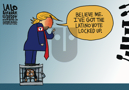 Lalo Alcaraz on Wednesday September 2, 2020 Comic Strip
