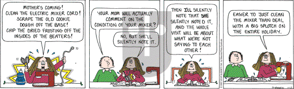 Cathy Classics - Thursday November 15, 2007 Comic Strip