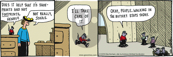 Overboard on Tuesday October 15, 2019 Comic Strip