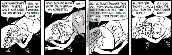 Clear Blue Water on Monday September 5, 2005 Comic Strip