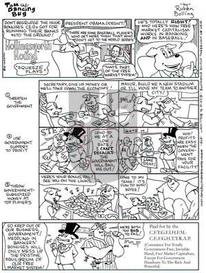 Tom the Dancing Bug on Sunday February 14, 2010 Comic Strip