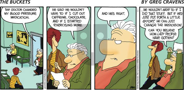 The Buckets on Sunday January 21, 2018 Comic Strip