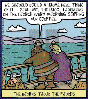 The Argyle Sweater - Wednesday March 27, 2024 Comic Strip