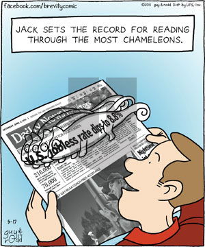 Brevity on Tuesday May 17, 2011 Comic Strip