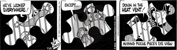 Rose is Rose on Tuesday April 21, 1998 Comic Strip