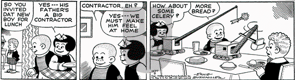 Nancy on Thursday September 8, 1949 Comic Strip