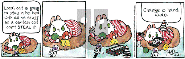 Breaking Cat News on Saturday December 28, 2019 Comic Strip