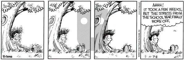 Grand Avenue on Monday July 8, 2002 Comic Strip