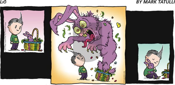 Lio on Sunday March 31, 2013 Comic Strip