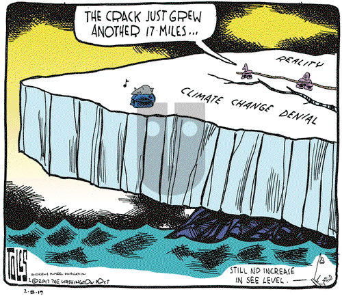 Tom Toles on Wednesday February 8, 2017 Comic Strip
