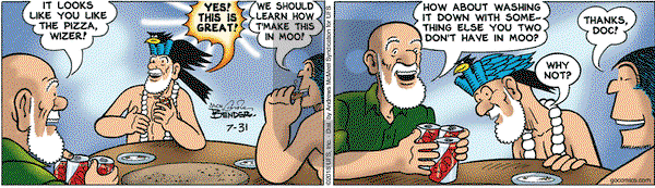 Alley Oop on Tuesday July 31, 2018 Comic Strip