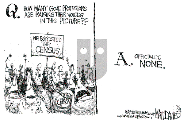 Matt Davies on Wednesday March 31, 2010 Comic Strip