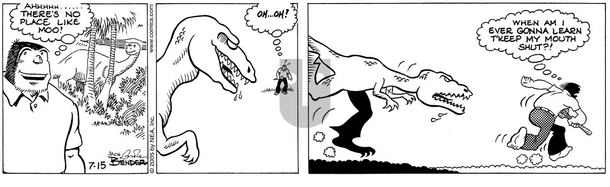 Alley Oop - Friday July 15, 2005 Comic Strip