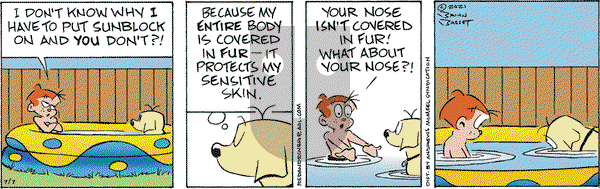 Red and Rover on Wednesday July 7, 2021 Comic Strip