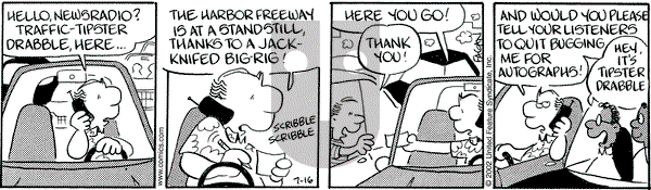 Drabble on Tuesday July 16, 2002 Comic Strip