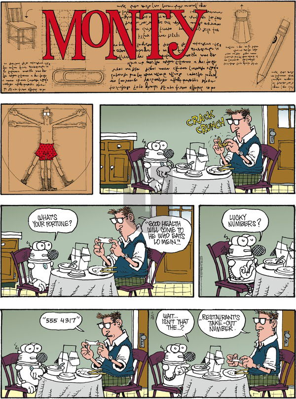 Monty on Sunday November 18, 2018 Comic Strip