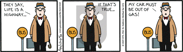 The Born Loser on Thursday April 10, 2025 Comic Strip
