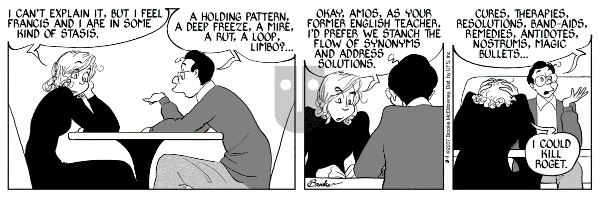 9 Chickweed Lane - Wednesday August 1, 2007 Comic Strip