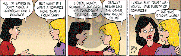 Luann on Saturday February 9, 2008 Comic Strip
