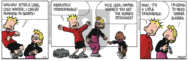 Frazz on Monday April 5, 2004 Comic Strip