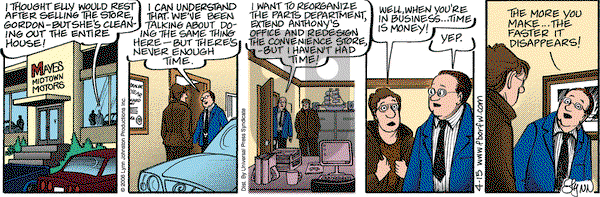 For Better or For Worse on Saturday April 15, 2006 Comic Strip