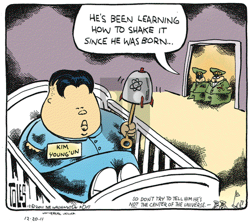 Tom Toles on Tuesday December 20, 2011 Comic Strip