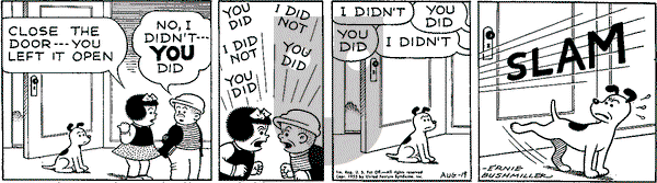 Nancy Classics on Wednesday August 19, 2015 Comic Strip
