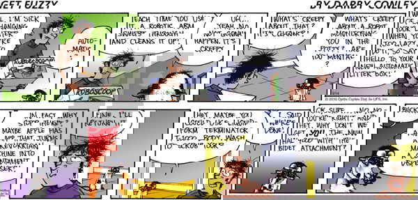 Get Fuzzy on Sunday March 14, 2010 Comic Strip