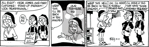Luann on Tuesday December 17, 1991 Comic Strip