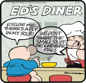 Ziggy on Thursday August 14, 2014 Comic Strip