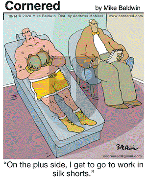 Cornered on Wednesday October 14, 2020 Comic Strip