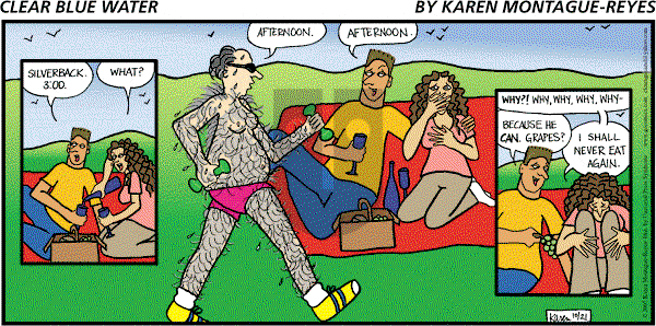 Clear Blue Water on Sunday October 21, 2007 Comic Strip