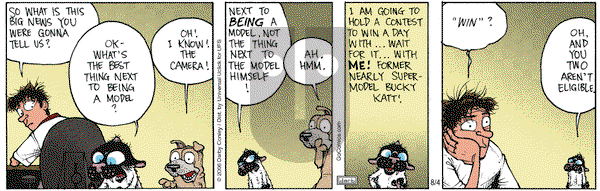 Get Fuzzy - Monday August 4, 2014 Comic Strip