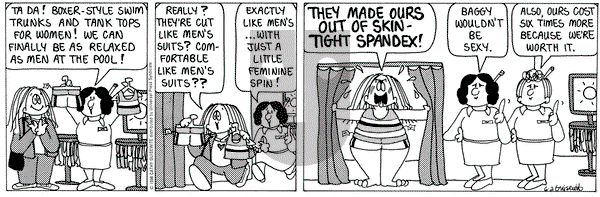 Cathy Classics - Tuesday June 2, 1998 Comic Strip