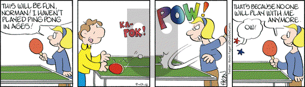 Drabble on Tuesday September 13, 2016 Comic Strip