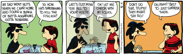 The Buckets on Tuesday April 20, 2010 Comic Strip