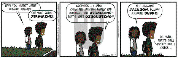 The Boondocks on Wednesday September 17, 2003 Comic Strip
