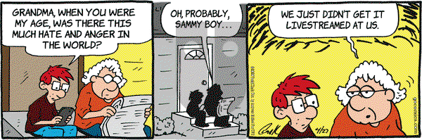 Lola on Monday April 27, 2020 Comic Strip