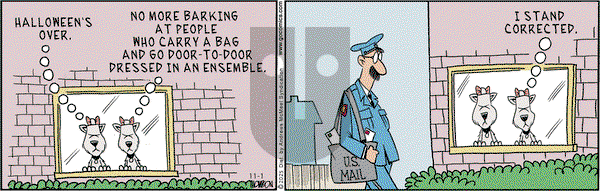 Grand Avenue on Saturday November 1, 2025 Comic Strip