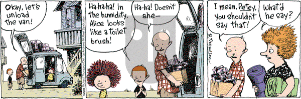 Cul de Sac on Friday August 11, 2017 Comic Strip