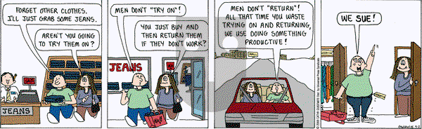 Cathy Classics on Thursday September 3, 2009 Comic Strip