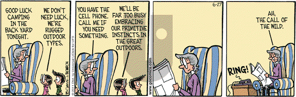 Grand Avenue on Monday June 27, 2011 Comic Strip