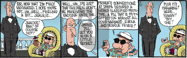 Monty on Thursday March 25, 2021 Comic Strip