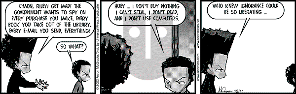 The Boondocks on Wednesday July 14, 2010 Comic Strip