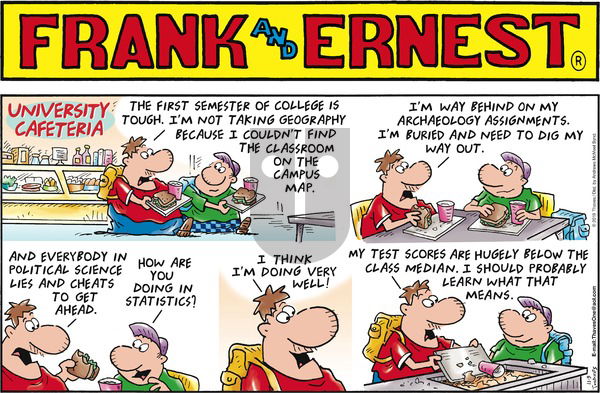 Frank and Ernest on Sunday November 3, 2019 Comic Strip