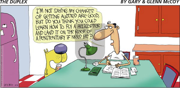 The Duplex on Sunday April 14, 2019 Comic Strip