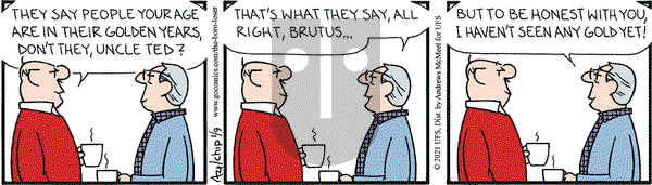 The Born Loser on Saturday January 9, 2021 Comic Strip