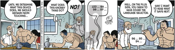 Alley Oop - Friday April 12, 2024 Comic Strip